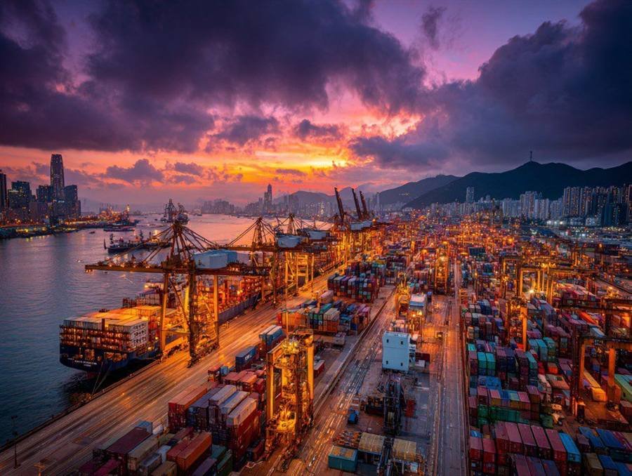 Container terminal and logistics